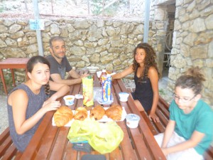 Petit dej' à Poros (Lefkadas)