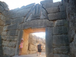 La porte des Lionnes, Mycènes