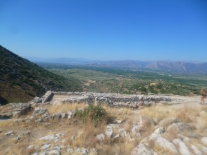 La palais d'Agamemnon. Ouah!