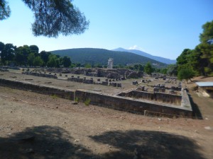 Épidaure, Le gymnase