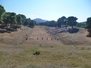 Épidaure, Le stade