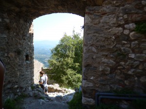 Mystra, une porte de la citadelle