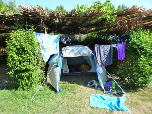 Gythio, le camp de base