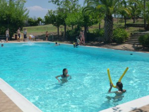 Olympie, un peu de fraîcheur avant la visite