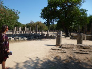 Olympie, le palestre (dojo antique)