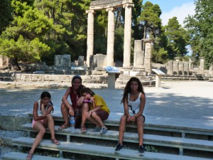 Olympie, fin de la visite