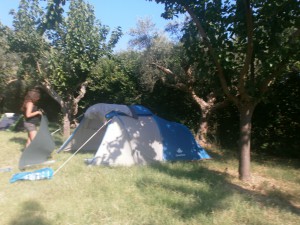 Mystra, le camp de base