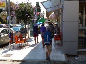 Du port à l'aéroport (Corfou)